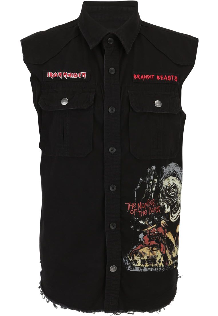 Iron Maiden Vintage Shirt sleeveless NOTB