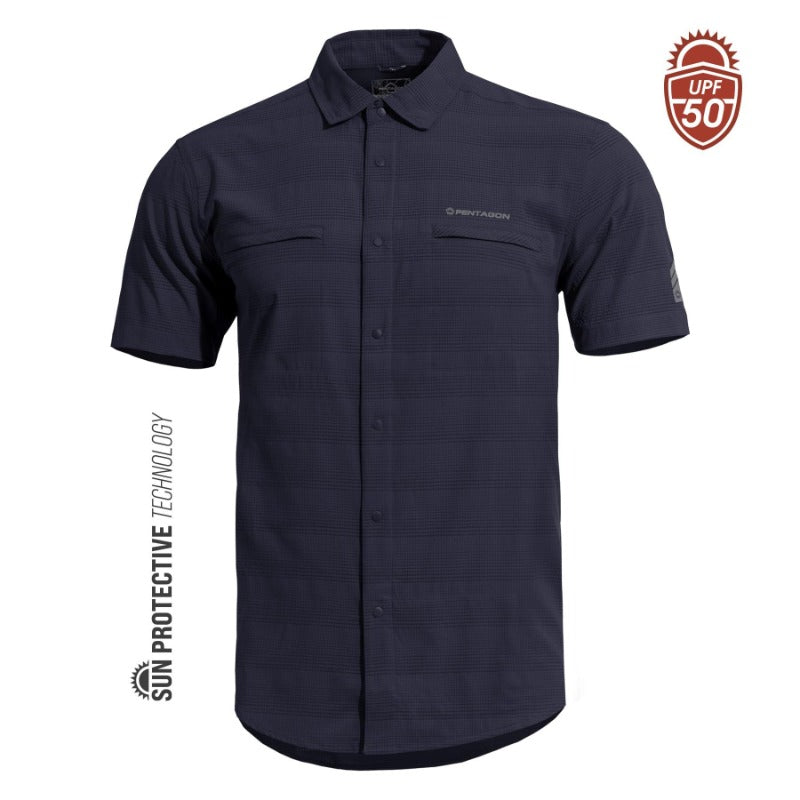 Camicia con Protezione Solare Ripple