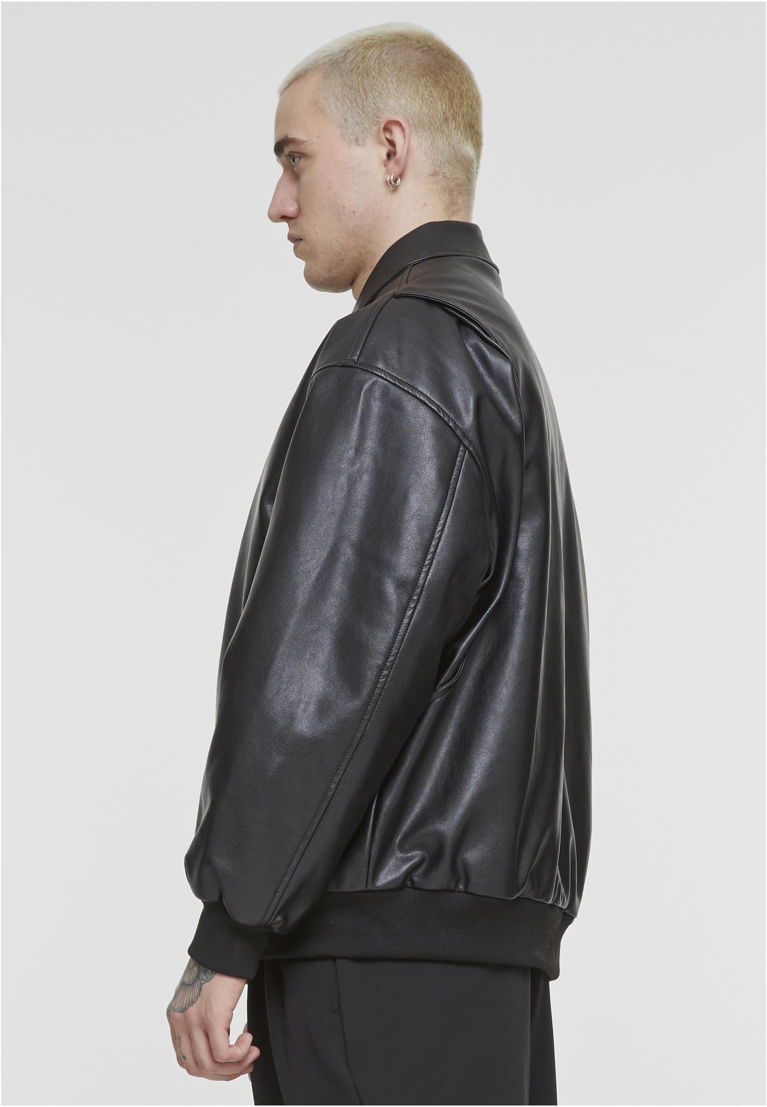 Blouson in pelle sintetica