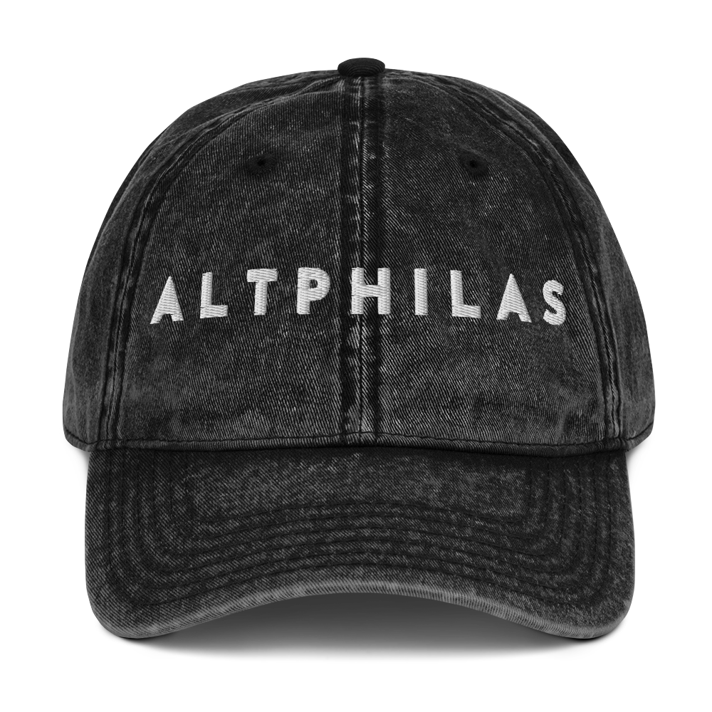 Altphilas Vintage Cotton Twill Cap